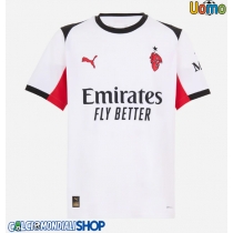 Maglie da calcio AC Milan Christian Pulisic #11 Seconda Maglia 2025-26 Manica Corta